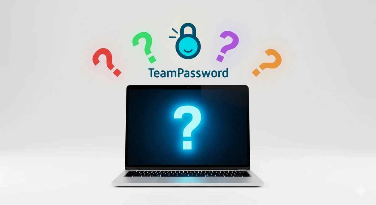 TeamPassword vs four other password managers over a Macbook