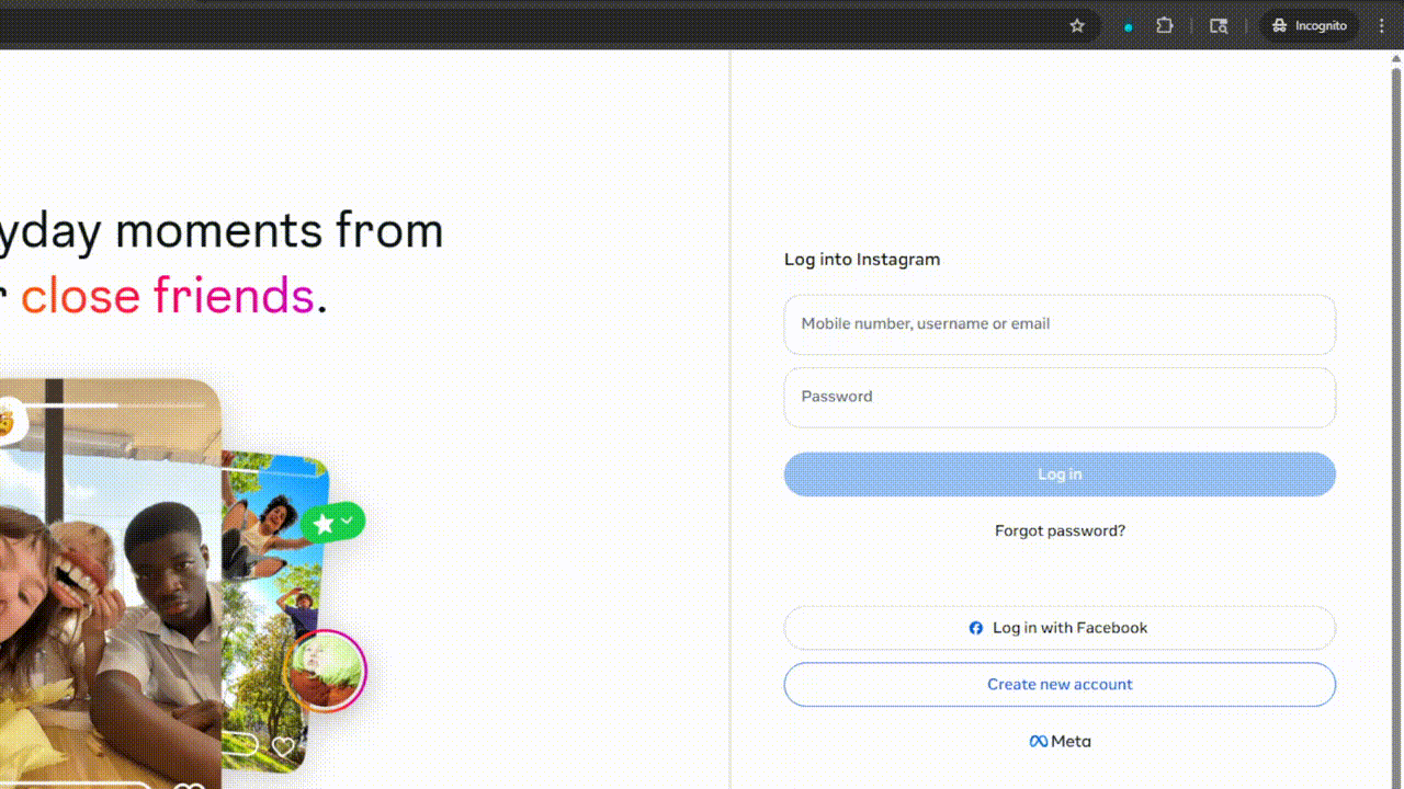teampassword extension autofill in action gif